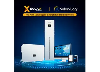 SolaX Power and Solar-Log Join to Provide Better Energy Management